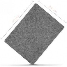 스페인직송 43 x 34cm 100% 울 두께 13mm 펠트 다림질 보드, 단일옵션