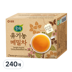 순작 유기농 메밀차, 1.5g, 40개입, 30개