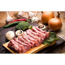 [레드피그]당일 작업해 신선한 1등급 등갈비 1kg 구이용 바베큐용 HACCP인증, 쪽갈비 1kg(절단), 1개