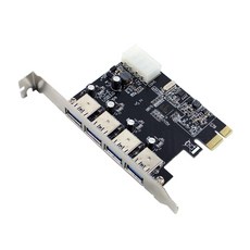 4포트 USB3.0 PCI-E 확장카드 NX311