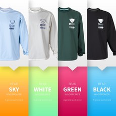 [Sportsbear] 스포츠베어 23 토너먼트 크루넥 바람막이 (TOURNAMENT 01) 배드민턴&탁구&스쿼시&테니스&볼링&스포츠&라온스포츠