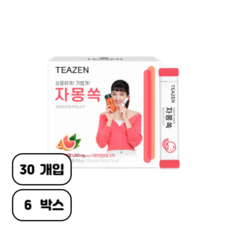 티젠 자몽쏙 분말차, 5g, 30개입, 6개