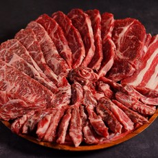 실속 프리미엄 소고기 모둠세트 등심 채끝살 안창살 부채살 우삼겹 각200g 소분포장, 소고기 프리미엄세트 1kg, 1개