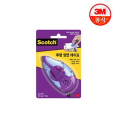 3M 스카치 양면테이프 디스펜서 017D(8.4mm x 8m), 1개