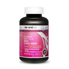 내츄럴플러스 에버핏 다이어트 씨엘에이, 180정, 1개 180g, 1개