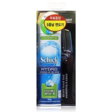 쉬크 하이드로5 커스텀 면도기 + 스킨디펜스젤199g 기획팩, 1개, 199g