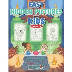 Easy Hidden Pictures for Kids Ages 3-5: A First Preschool Puzzle Book of Object Recognition Mass Market Paperbound, Dragonfruit, English, 9781642506631