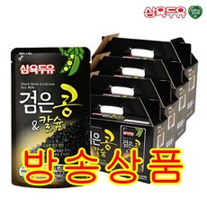 삼육 검은콩앤칼슘파우치 190ml 80팩, 80개