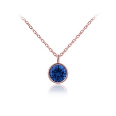 사파이어목걸이