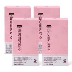 프리미엄 마이베리효소 3g*120포 소화안될때 소화효소 (4박스), 90g, 4개