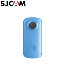 SJCAM-C100/C100Plus 미니 엄지 카메라 1080P30FPS / 4K30FPS H.265 12MP 2.4G WiFi 30M 방수 케이스 액션 스포츠 DV 캠코더, C100 Add 128GB, 파란, 48) 파란 - C100Plus add 128GB, 1개