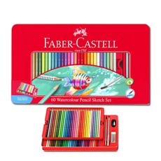 파버카스텔 수채 색연필, 60색, 1개