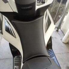 오토바이 긴안장 호환용 PCX20182024 PCX125 PCX150 PCX160 용 개조 시트 등받이가 있는 매트 패드 쿠션 pcx125 150 160, 2) for pcx150, 1개