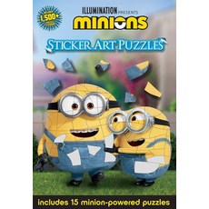 Minions: Sticker Art Puzzles Paperback, Thunder Bay Press, English, 9781645174288