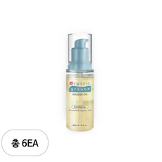 오가닉그라운드 스쿠스쿠오일, 50ml, 6개