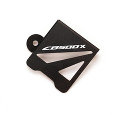 혼다 호환 CL500 CB500X CL500 바이크 오토바이 액세서리 리어 브레이크 펌프 유체 탱크 오일 컵 저수조 가드 커버 보호대, [05] Black-CB500X, 1개