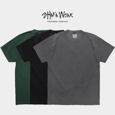 샤카웨어 7.5oz 맥스헤비웨이트 가먼트다이 반팔 티셔츠 2024 S/S Shakawear 7.5oz Max Heavyweight Garment Dye