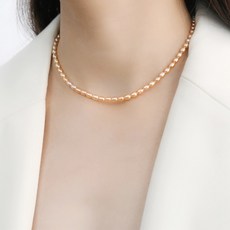 담수진주목걸이3mm