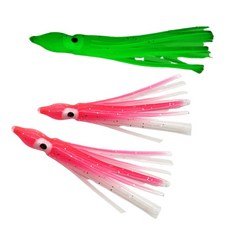 야광 꼴뚜기루어 낚시 미끼 꼴뚜기웜 참돔 문어 방어 타코웜루어낚시, 12cm핑크