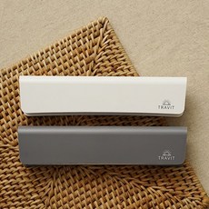 (1+1) TRAVIT 1인용 무선 휴대용 칫솔살균기, 그레이 + 그레이