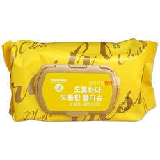 노브랜드 도톰한 물티슈 100매 x 20개