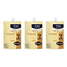 츠바키 프리미엄 볼륨 앤 리페어 샴푸 1000ml X 3개, 1L