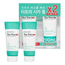 브링그린 티트리 시카 트러블 클렌징 폼 200mL 더블기획 (여드름피부완화도움기능성)