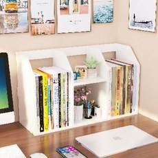 아기 전면 슬라이딩 아기방 문있는 책장 아기책장 간이 책꽂이 책상 위 학생용 어린이 기숙, 04 백풍색