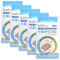 서울 안대 플러스 멸균안대+멸균거즈 첨부 (곡면형), 5개+마술패치2매