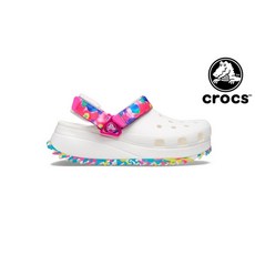 [백화점/매장발송] 크록스 CROCS 크록스 클래식 하이커 솔라라이즈드 클로그 (화이트/멀티) 207990-94S