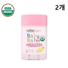 찹스 유기농 리얼 베이비 밤, 20g, 2개