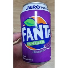 환타 제로 포도 355ml, 9개