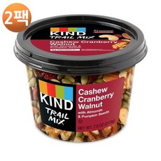 카인드 트레일 믹스 캐슈 크랜베리 월넛 7.5 oz, 2개