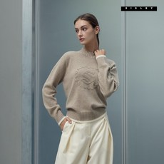 [SISLEY] 시슬리 24FW 울캐시블렌디드 모크넥 니트