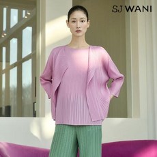 24SS 최신상 SJ WANI 플리츠 재킷 세트 2종