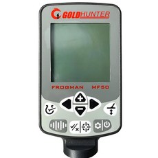 FROGMAN MF50 멀티 주파수 금 금속 탐지기 무선 헤드폰 포함 지하 금속 탐지기, 1개