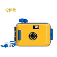 다회용 필름 카메라 방수 레트로 토이 필름 구성 세트 흑백, blue yellow_36장 컬러필름