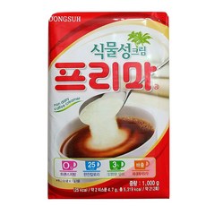 동서 프리마 1kg 식물성프림, 2개, 1개입