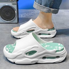 남성 소프트 구름슬리퍼 사무실화 심플 학교 무음