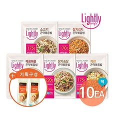 [라이틀리] 곤약볶음밥 10개 선택(계란/닭가슴살/소고기/해물/참치), 상세 설명 참조, 선택:3. 닭가슴살 곤약볶음밥 200g x 10개, 상세 설명 참조, 상세 설명 참조