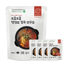 집국연구소 차박 캠핑 혼밥 간편식 육개장 500g X 5팩