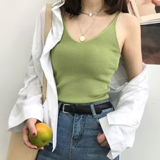 니트끈나시