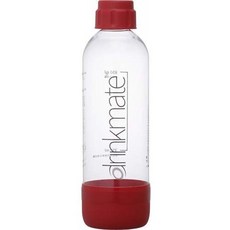 [드링크 메이트]탄산수 메이커 전용 병 L사이즈 850ml(레드)DRM0024