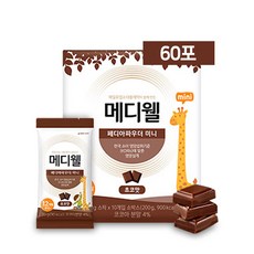 MDwell 뉴트리웰 페디아파우더 미니 (초코 60포), 60개, 20g