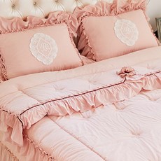 광목사랑침대커버