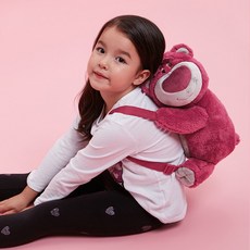 폴라도레 디즈니 랏소베어 딸기향 곰인형 어린이 백팩 숄더백 +폴라도레사은품증정