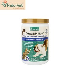 미국 NaturVet Outta My Box Soft Chews for Dogs & Cats 500정, 13.8g, 1개