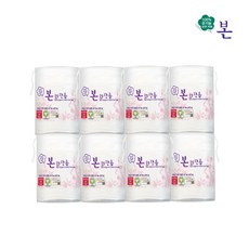 [유기농본] 100%유기농순면 화장솜 타원형40p x 8팩, 40개입, 8개