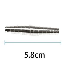 5Pcs Volute 봄 손 pruners 5.8cm 원예 트리밍 Secateur 액세서리 예비 부품 교체 스프링, 5개