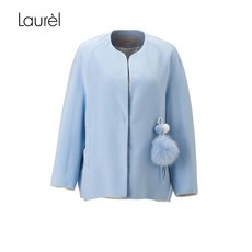 LAUREL 겨울 가을 누에실 와이드 루즈핏 캐쥬얼 스타일리쉬 짧은 타입 여성 L184D11800